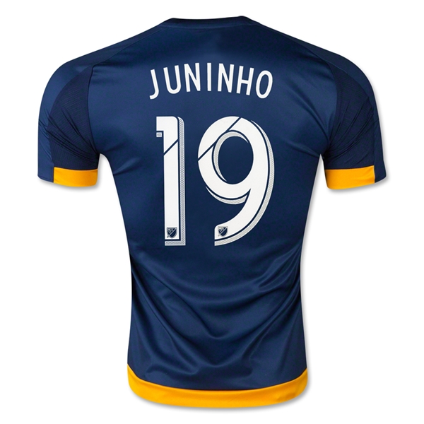 LA Galaxy 2015-16 JUNINHO #19 Away Soccer Jersey